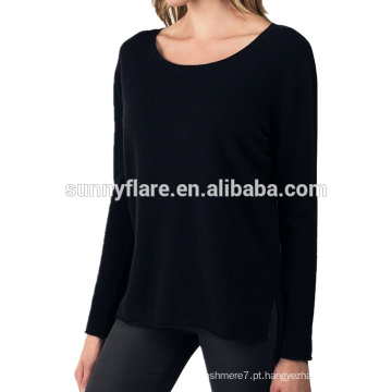 Fabricante por atacado Mulheres Mink Cashmere Sweater